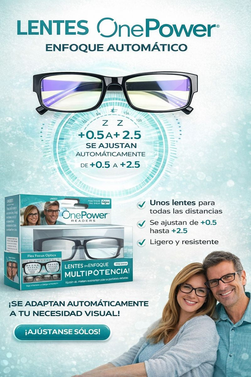 One Power Pro - Enfoque Automatico 2 pzas